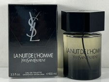 LA NUIT DE L'HOMME YVES SAINT LAURENT 100ML 3.3 EDT SP NEW 