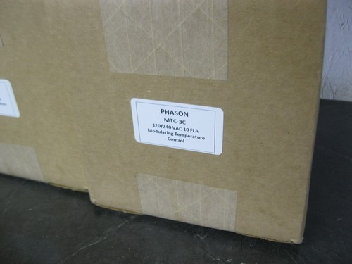 PHASON MTC-3C Modulating Temperature Variable Fan Control 120/240 VAC 10 amp - Picture 6 of 6