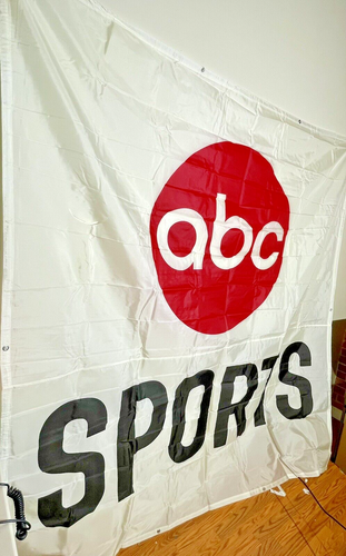 Vintage Television NBC Sports Network Banner Vinyl Flag Memorabilia Collectible - Picture 17 of 18