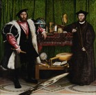 Hans Holbein - The Ambassadors Giclee Fine Art Print on Canvas Wall Decor 48"