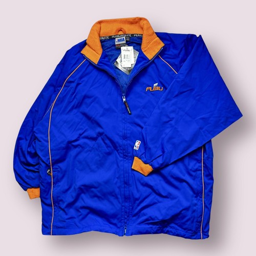 Vintage Deadstock Fubu NBA New York Knicks Trainingsanzug 90s 2XL Full Zip Hip Hop - Bild 2 von 17