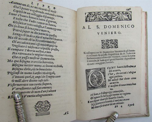 1583 POETRY by LUDOVICO ARIOSTO & others vellum bound 16th CENTURY RARE - Bild 12 von 12