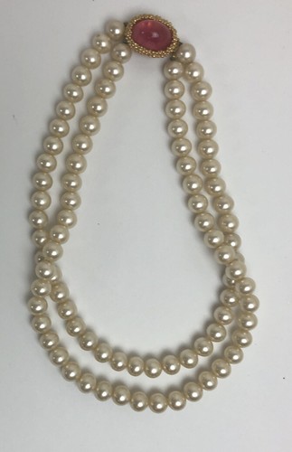 Collane di perle finte (2) e un bracciale (1) - Foto 9 di 9