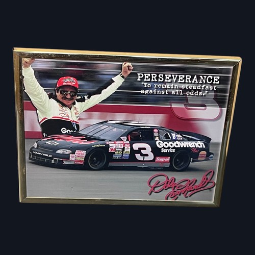 🏁NASCAR Racing Dale Earnhardt #3 Print And Frame 8 X 10 rare🏁 - Picture 4 of 6