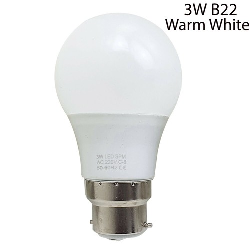 LED Glühbirne Lampe E27/B22 energiesparend 3W-25W warmweiß A+ Globe Glühbirnen - Bild 7 von 97