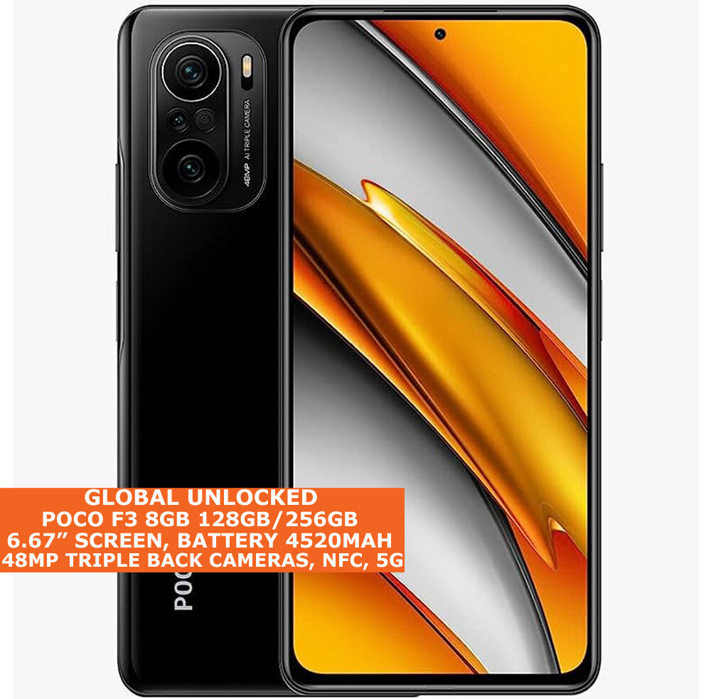 XIAOMI POCO F3 8gb 128/256gb Octa-Core 6.67