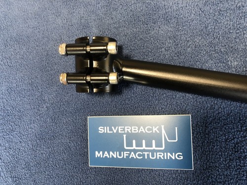 RACE CLIP ON HANDLEBARS 35mm CLASSIC RACER YAMAHA TZ 250 350 750 - Picture 5 of 9