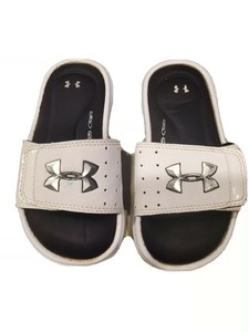 white memory foam sandals