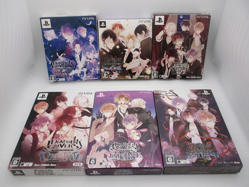 PSVITA DIABOLIK LOVERS LIMITED V, MORE BLOOD, LOST EDEN ... Limited 6Games Japan - Picture 1 of 21