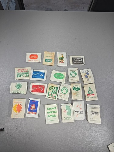Vintage Sugar 22 Sugar Packets, Disneyland, O'Hare, Nevada, Poconos, Yosemite - Picture 1 of 15