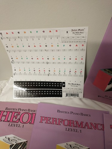 Bastien Piano Basics Level Set of 4. Piano, Theory, Technic 4 Different Books - Picture 5 of 14