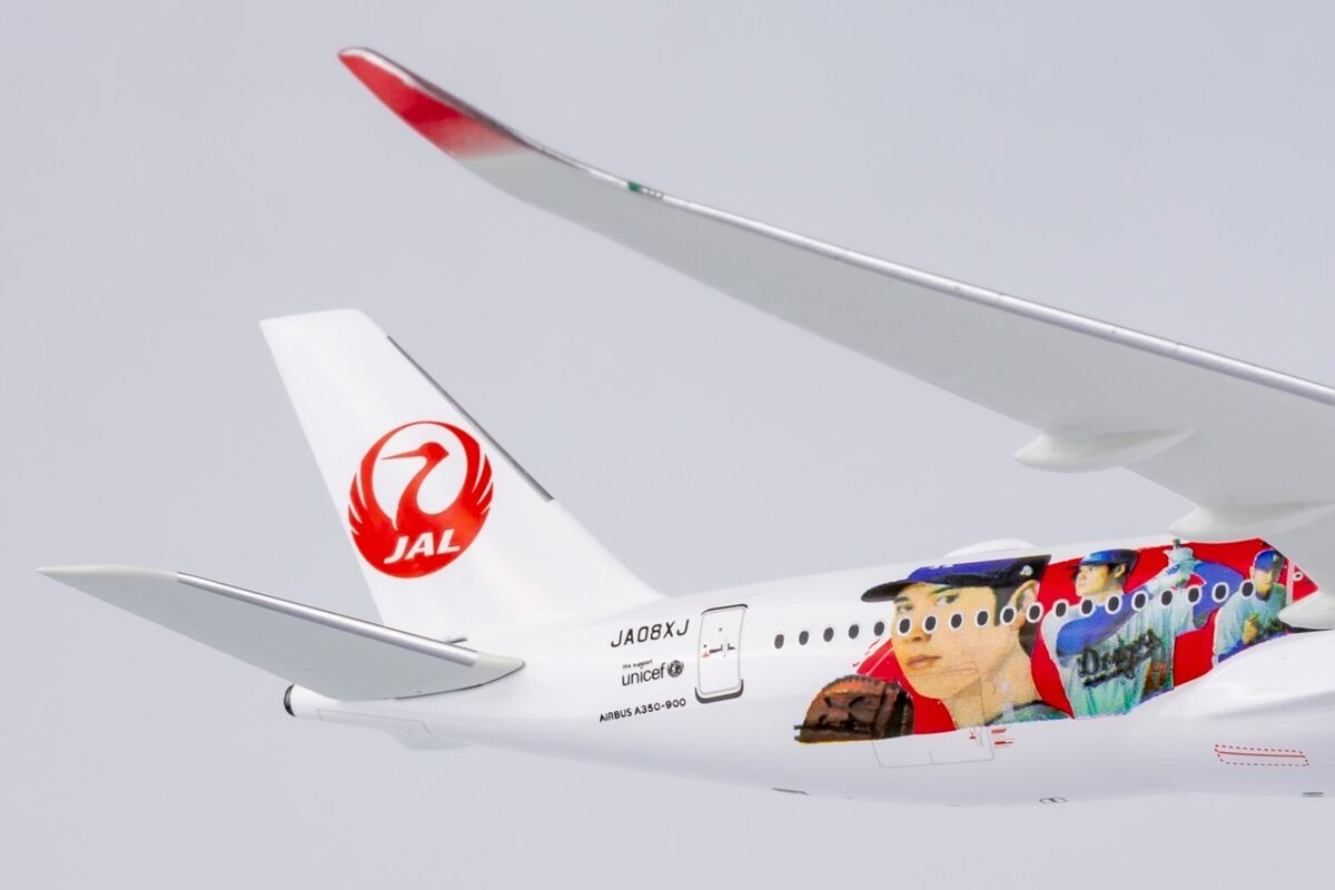 NG Model 1:400 Japan Airlines JAL Airbus A350-900 Diecast NG Model 1:400 Japan Airlines JAL Airbus A350-900 Diecast
