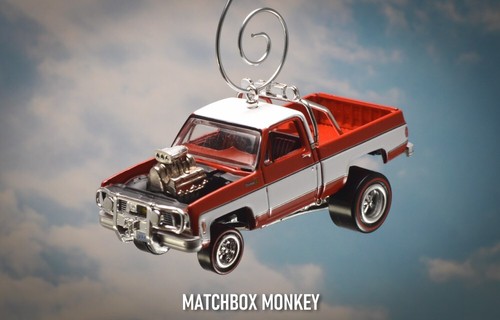 1973 Chevy Cheyenne 10 Pickup Truck Squarebody Christmas Tree Ornament Fleetside - Picture 1 of 14