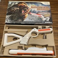 Cabela's Dangerous Hunts Game 2013 Box W/ Top Shot Peripheral (Wii) NO GAME