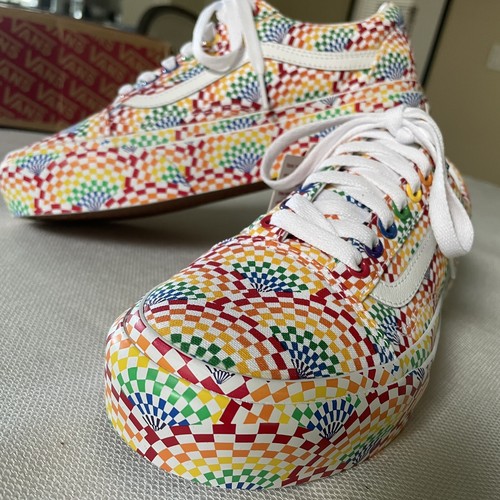 vans old skool platform pride