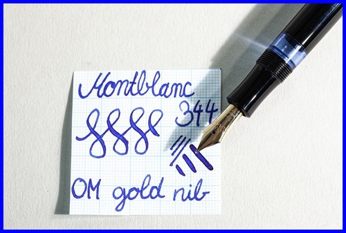 1953 Montblanc 344 Piston Filler with Flexible 585 Gold Nib - "Uhde" Engraving - 第 9/10 張圖片