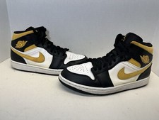 Jordan 1 Mid Black University Gold 2021 Men’s Size 11