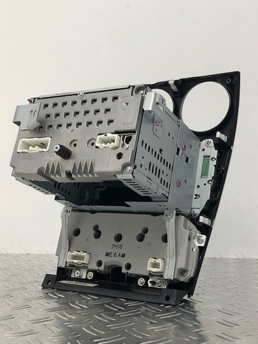 Radio CD Audio interruptor de aire acondicionado embellecedor MAZDA 6 GG GJ6R669H0 GP9E66DSX - Imagen 4 de 5