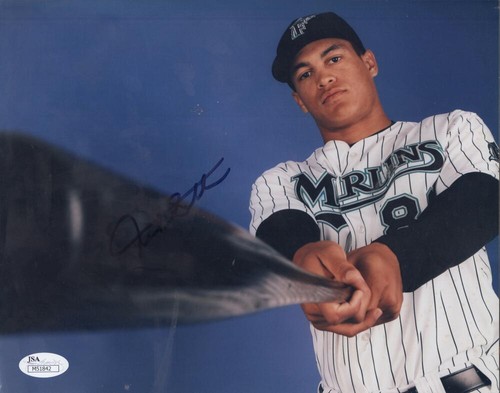 GIANCARLO STANTON MARLINS SIGNED AUTOGRAPHED 8X10 PHOTO JSA M51842 - Picture 1 of 2