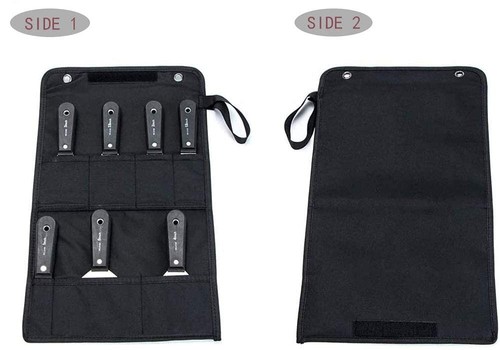 7PCS Drywall Tools Putty Knife Set 50# Steel Drywall Taping KnifeSpackle Knif... - Picture 4 of 6