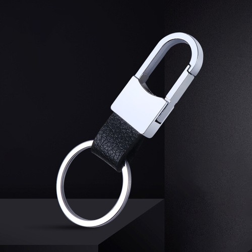 Llavero colgante cintura cuero metal llavero llavero llavero hombre llavero - Imagen 3 de 14