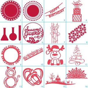 Christmas Snowman DIY Cutting Dies Stencil Scrapbooking Album Paper Card Craft