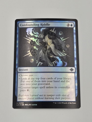 Confounding Riddle | FOIL | Lost Caverns of Ixalan | MTG Magic Cards - Picture 2 of 10