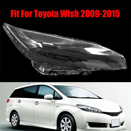 Headlight Headlamp Clear Lens Right Cover For Toyota Wish 2009-2015 2010 - Imagen 2 de 5