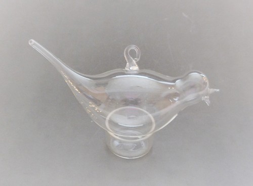 Vogel Glasfigur hohlgeblasen Hängevogel Vogel zum aufhängen Lauschaglas Qualität - Bild 8 von 8