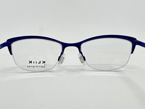 NEW KLIIK 559 427 Cobalt Leopard 49.18.140 Women’s Eyeglasses Frames - 第 8/13 張圖片