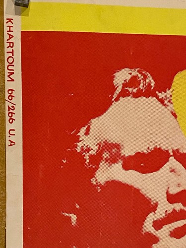 Original 1966 KHARTOUM Movie Theatre Poster/Banner--82" x 24" - Picture 3 of 7