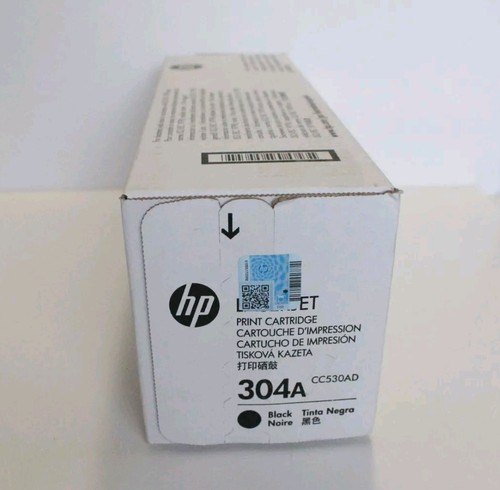 NEW SEALED Genuine HP 304A Black Toner Cartridge For HP LaserJet - SINGLE - Picture 2 of 6