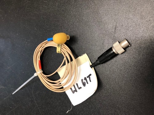 Shure WL69T beige micrófono lavalier #654 - Imagen 2 de 2