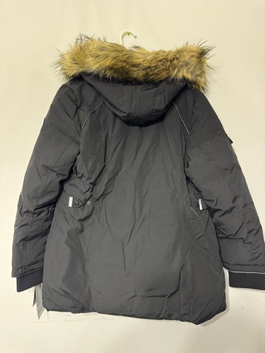 Neu mit Etikett! Alpine North Damen (XL) Veganer Daunenparka Winterjacke mit Kunstfellkapuze - Bild 4 von 9
