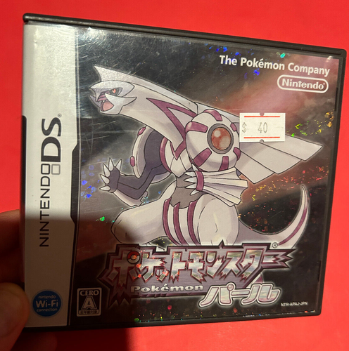 Pokemon Pearl Version Nintendo Original Japan DS CASE + Booklet ***OHNE SPIEL+++