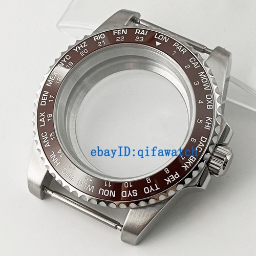 40mm Watch Case Ceramic Bezel Sapphire Fit NH34 NH35 NH36 ETA 2824 MIYOTA 8215 - Picture 37 of 58