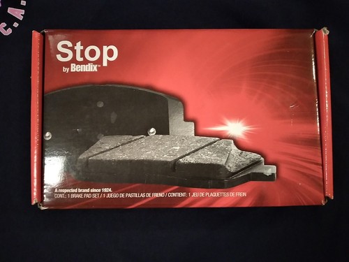 For Jeep Liberty 2008-2012 Bendix SBC1327 STOP Ceramic Front Disc Brake Pads - Picture 1 of 4