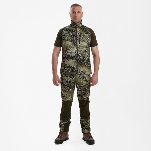 Deerhunter Excape Softshell Waistcoat 4643 Realtree Camo Gilet Hunting Shooting - Picture 4 of 5