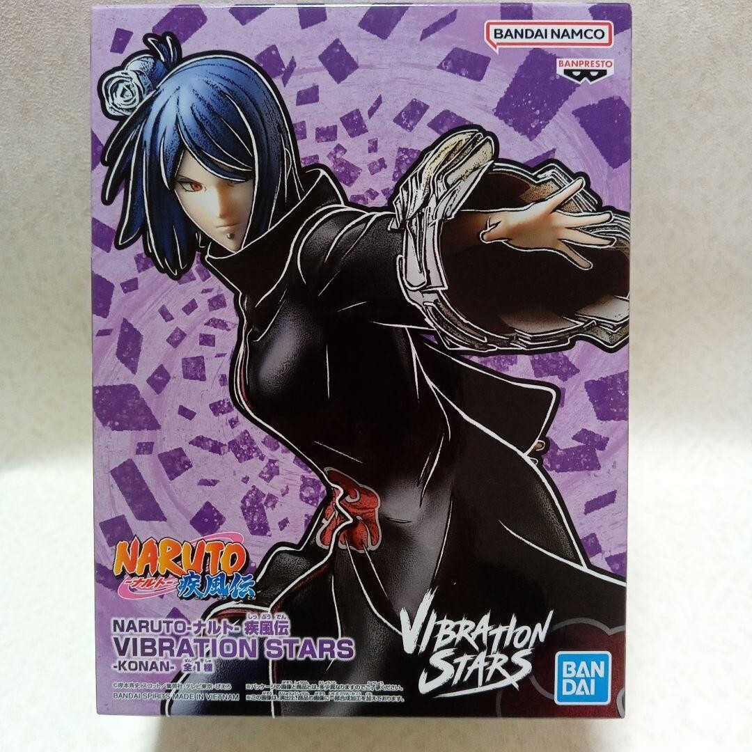 ナルト　VIBRATION STARS KONAN フィギュア Amazon.com: Banpresto - Naruto Shippuden - Konan, Bandai