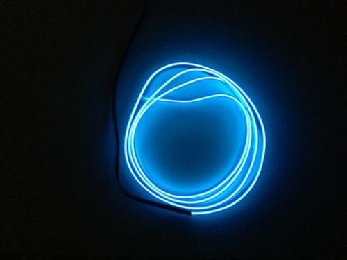 1 Meter Kein LED EL Ambientebeleuchtung Innenraumbeleuchtung Lichtleiste Blau