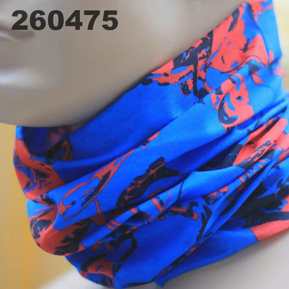 Protector facial cuello polaina cubierta solar pasamontañas pañuelo bufanda diadema 260475 Foto 4 de 4