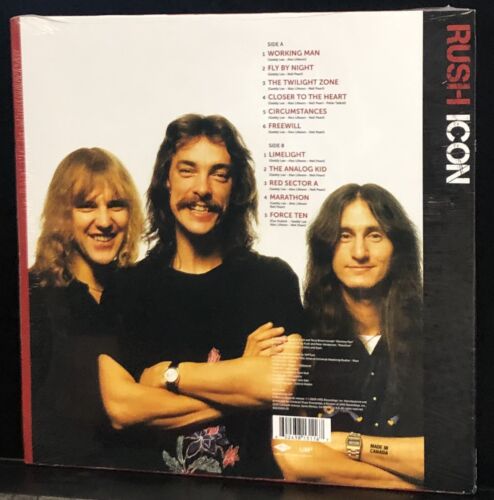 Rush ~Icon~ Vinyl LP Blue Exclusive Rare - Picture 2 of 3