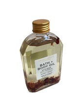 Cognescenti Australia Bath Body Oil Wild Rose  8.45 oz Glass Bottle