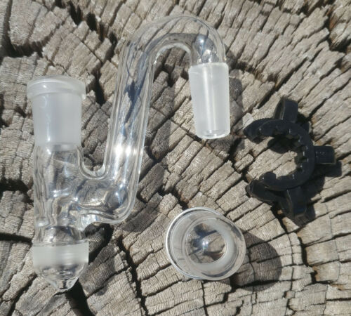 14mm Female to 14mm Male Glass Drop Down Reclaim Removable Jar USA - Picture 5 of 6