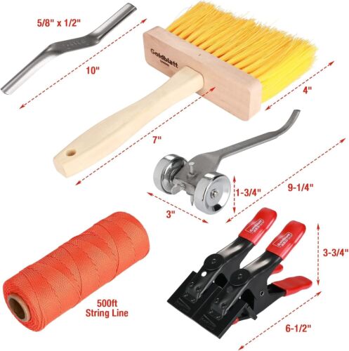 12PC Masonry Hand Tool Set Organized in Tool Bag - Philadelphia/Pointing/Marg... - Picture 4 of 8