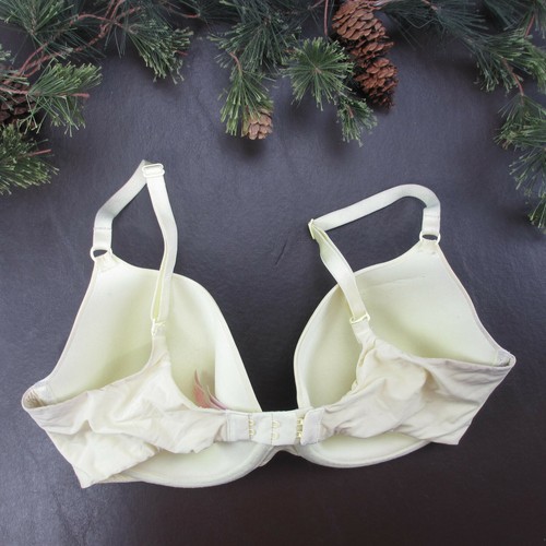 Victoria's Secret Bra 34DD Yellow Underwire Adjustable Clasp Back - Picture 6 of 11
