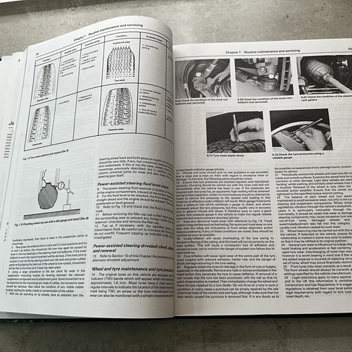 Haynes - Ford Escort & Orion Sept 1990-1992 (Petrol) Owners Workshop Manual Used - Picture 15 of 24