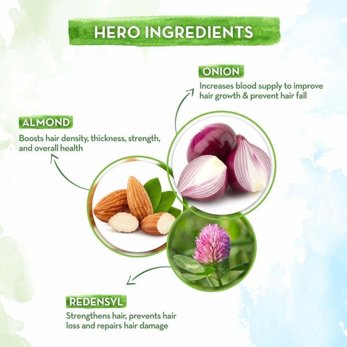 Mamaearth Onion Oil Makes Hair Strong For Hair Fall Control / Hair Growth 150 ml - Picture 4 of 7