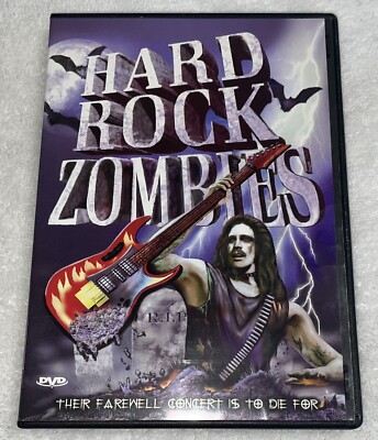 Hard Rock Zombies DVD RARE Cult Heavy Metal Horror 2004 Blue Laser