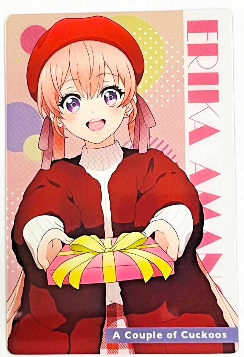 Erika Amano N1-04 A Couple of Cuckoos Wafer Card TCG Bandai Anime